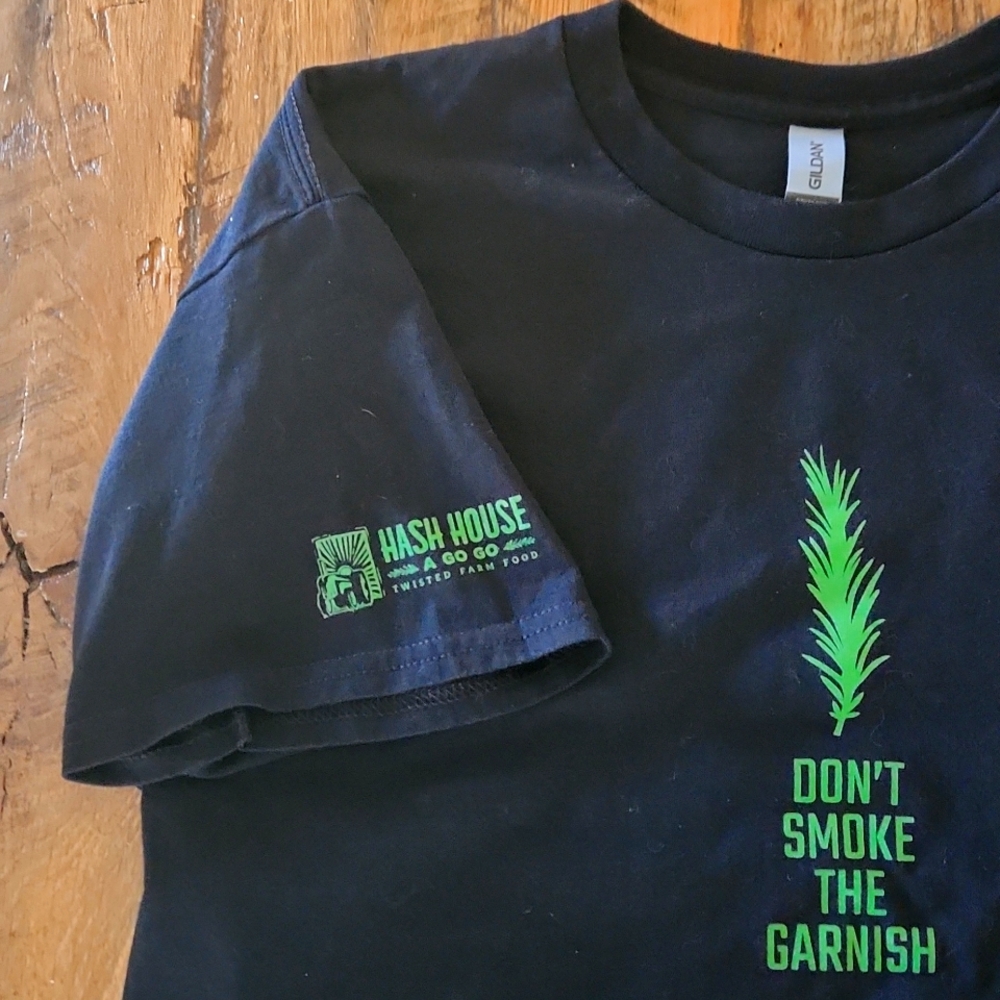 Men's LG black Tshirt Hash House original